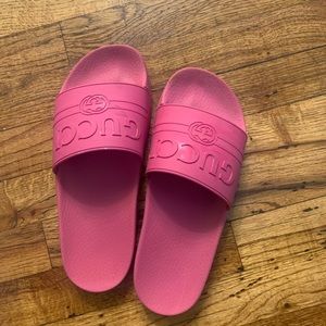 Gucci flip flops authentic with box and tags